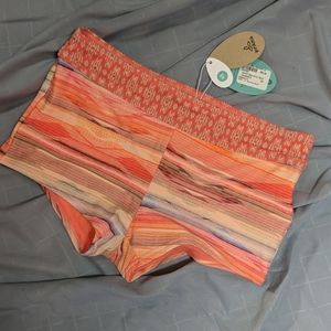 NWT Prana Peach Bonita Boyshort Swim Bottoms XS